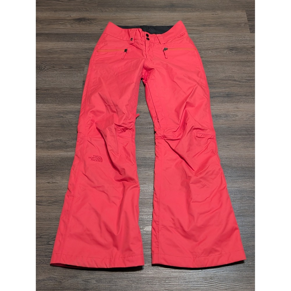 The North Face HyVent Pink Snow Pants Womens XS Short Waterproof Ski Snowboard